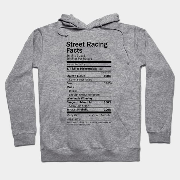 Street racing hoodie discount